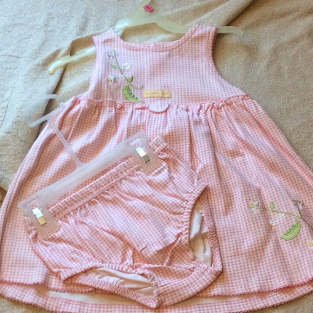 Pink dress set